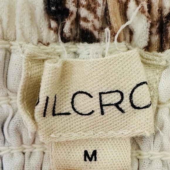 Anthropologie Pilcro Women’s Square-Neck Corduroy Babydoll Mini Dress Size M - Picture 6 of 7